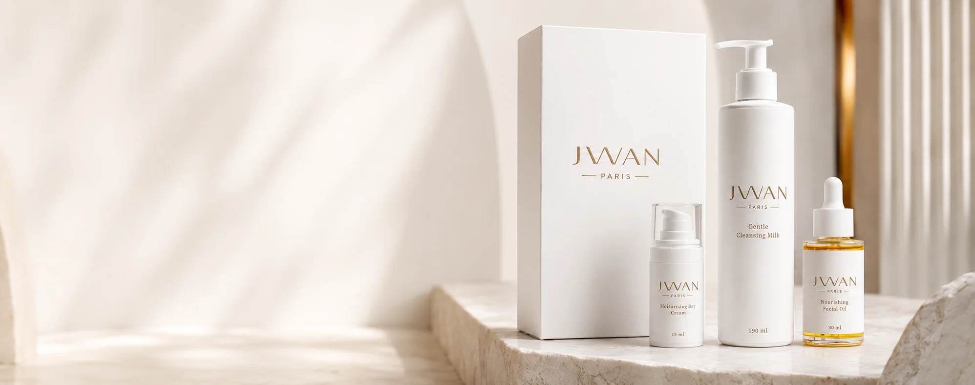 JWAN Paris Glowy Skin Trio